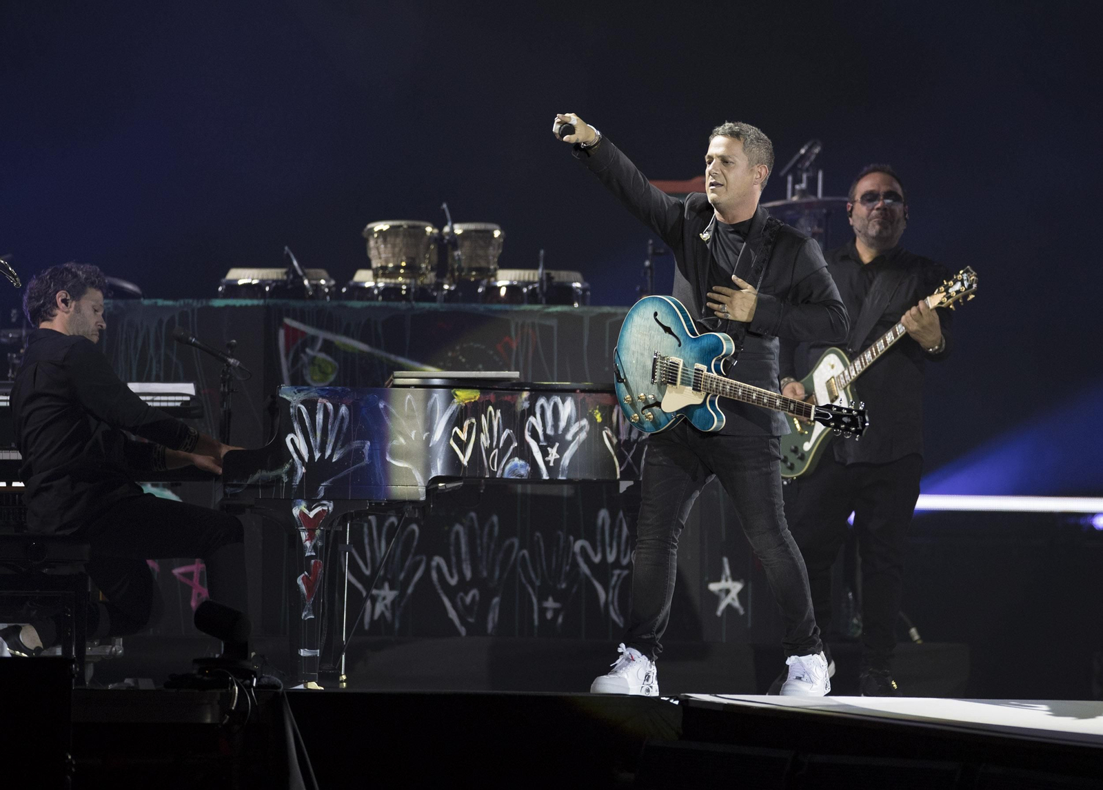 Las imágenes del concierto de Alejandro Sanz