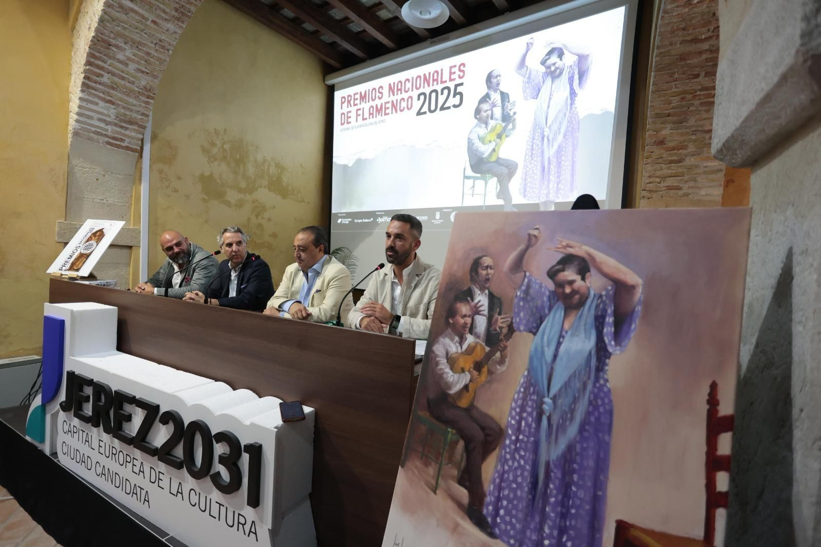 Una imagen de la presentación de los Premios Nacionales de Flamenco 2025.