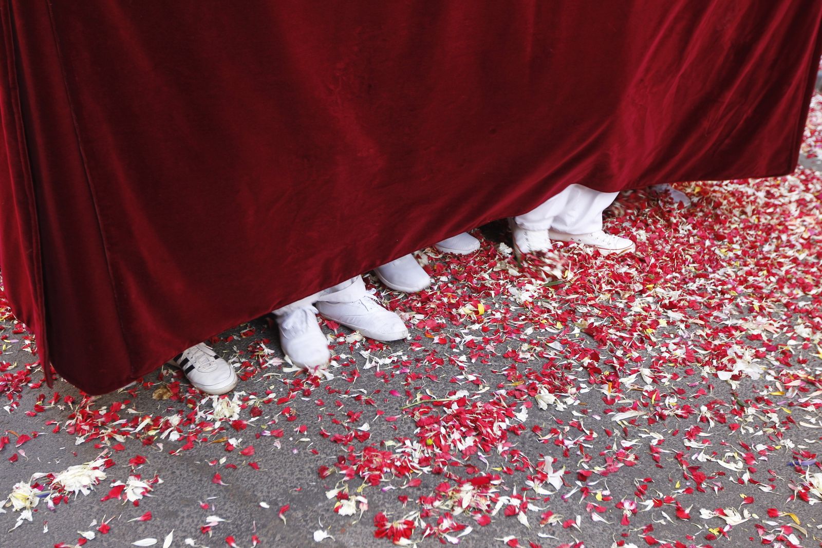 Imágenes de la Procesión de Coronación. Barrio de Los Molinos. Semana Santa Almería 2019
