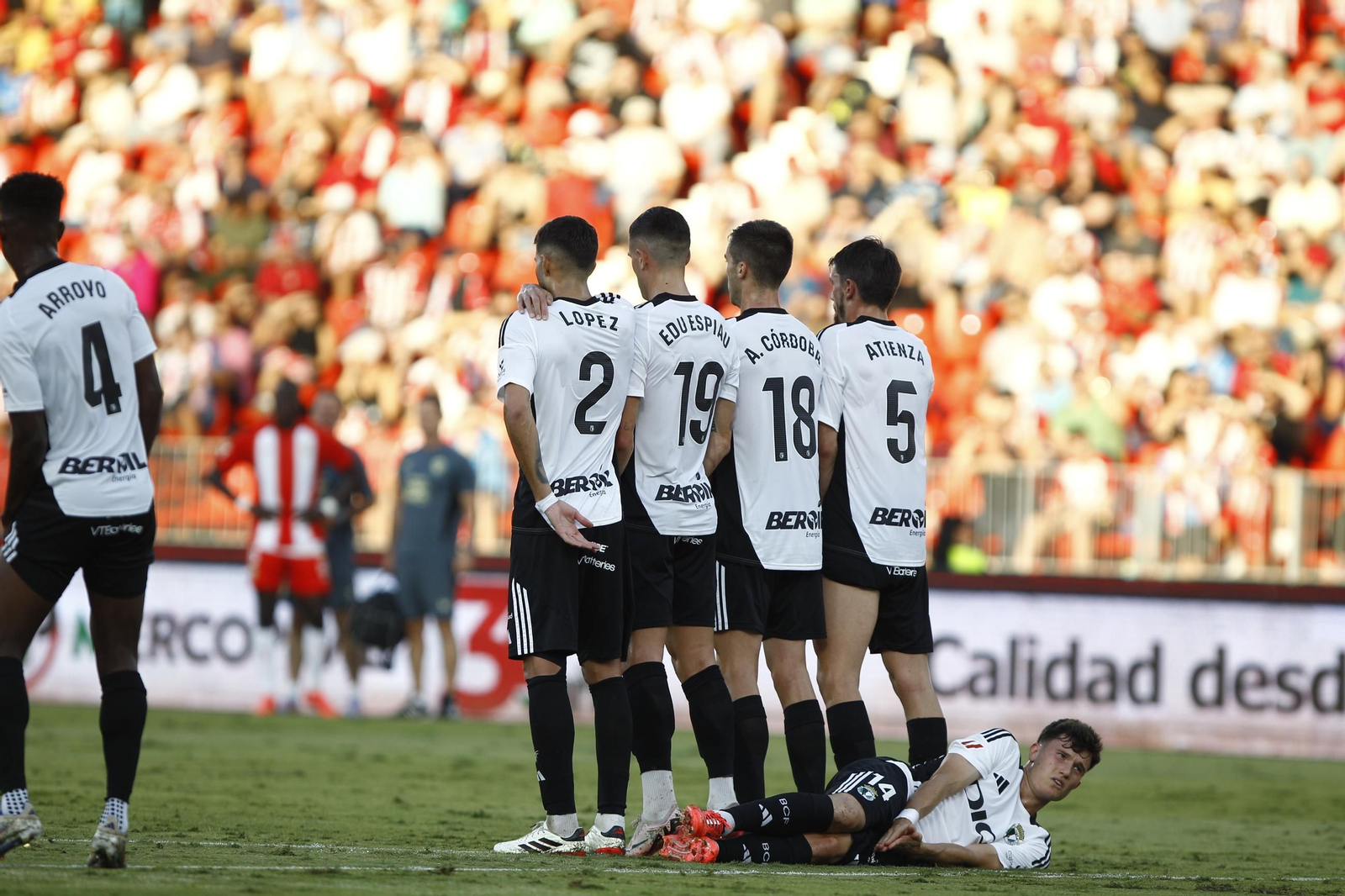 La victoria de la U.D. Almería ante el Real Burgos, en imágenes