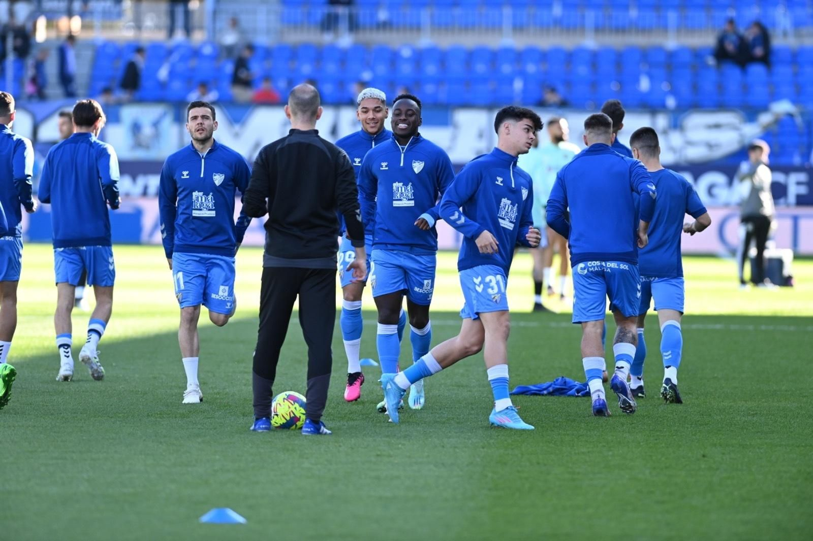 El Málaga CF - Burgos, en fotos