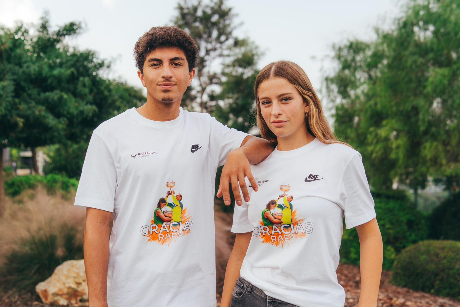 La camiseta de Rafa Nadal.