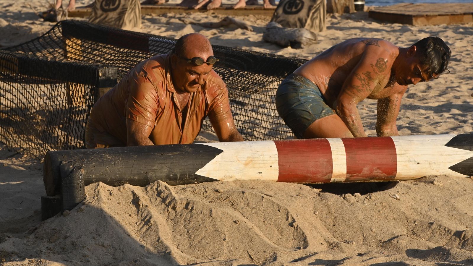 Ginés Corregüela y Diego Pérez en una prueba en Honduras