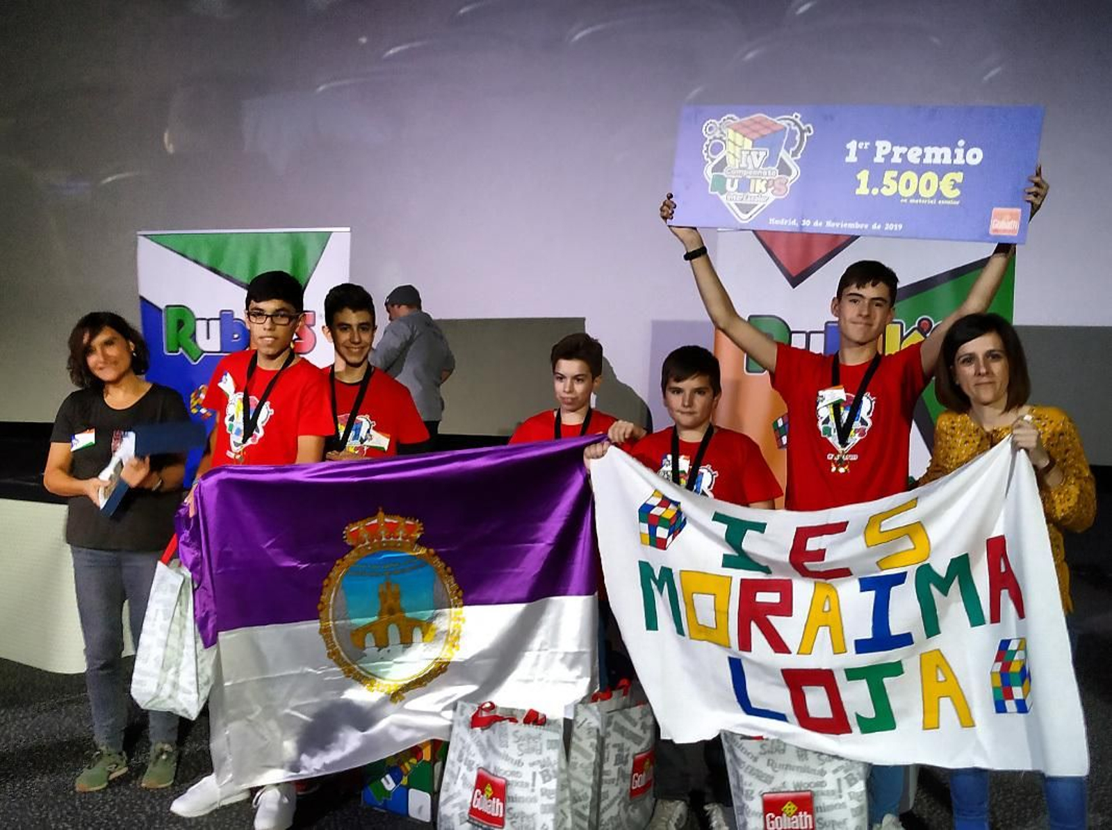 Los alumnos del IES Moraima de Loja, campeones
