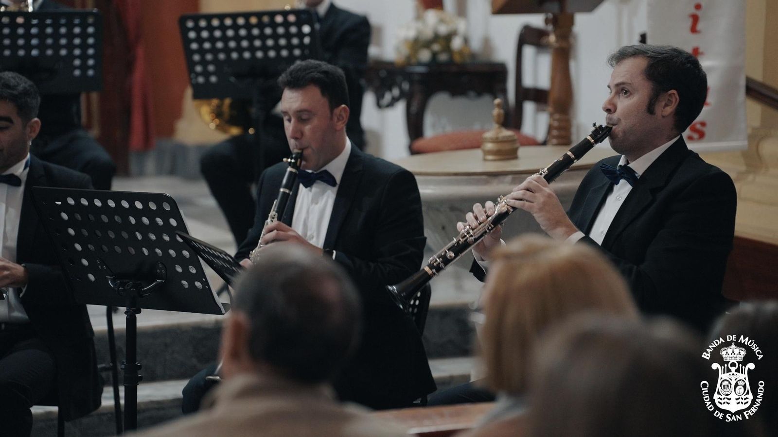 Actuación de la Banda de Música Ciudad de San Fernando.