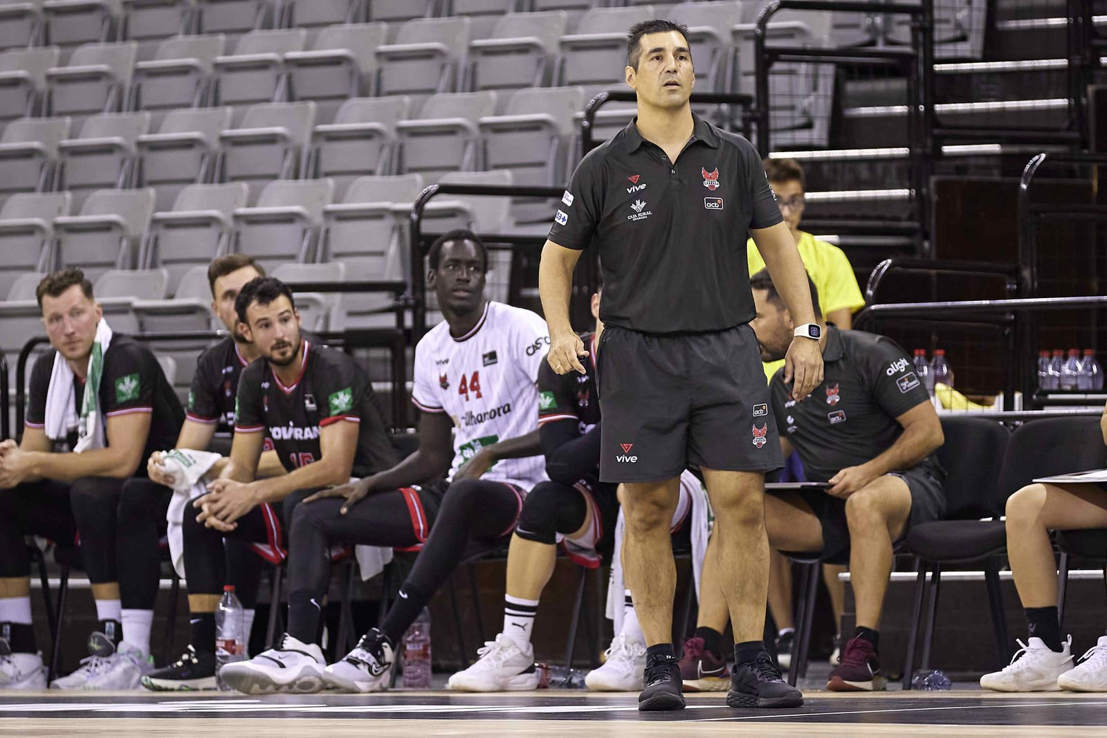 Pablo Pin durante el partido contra el Gran Canaria