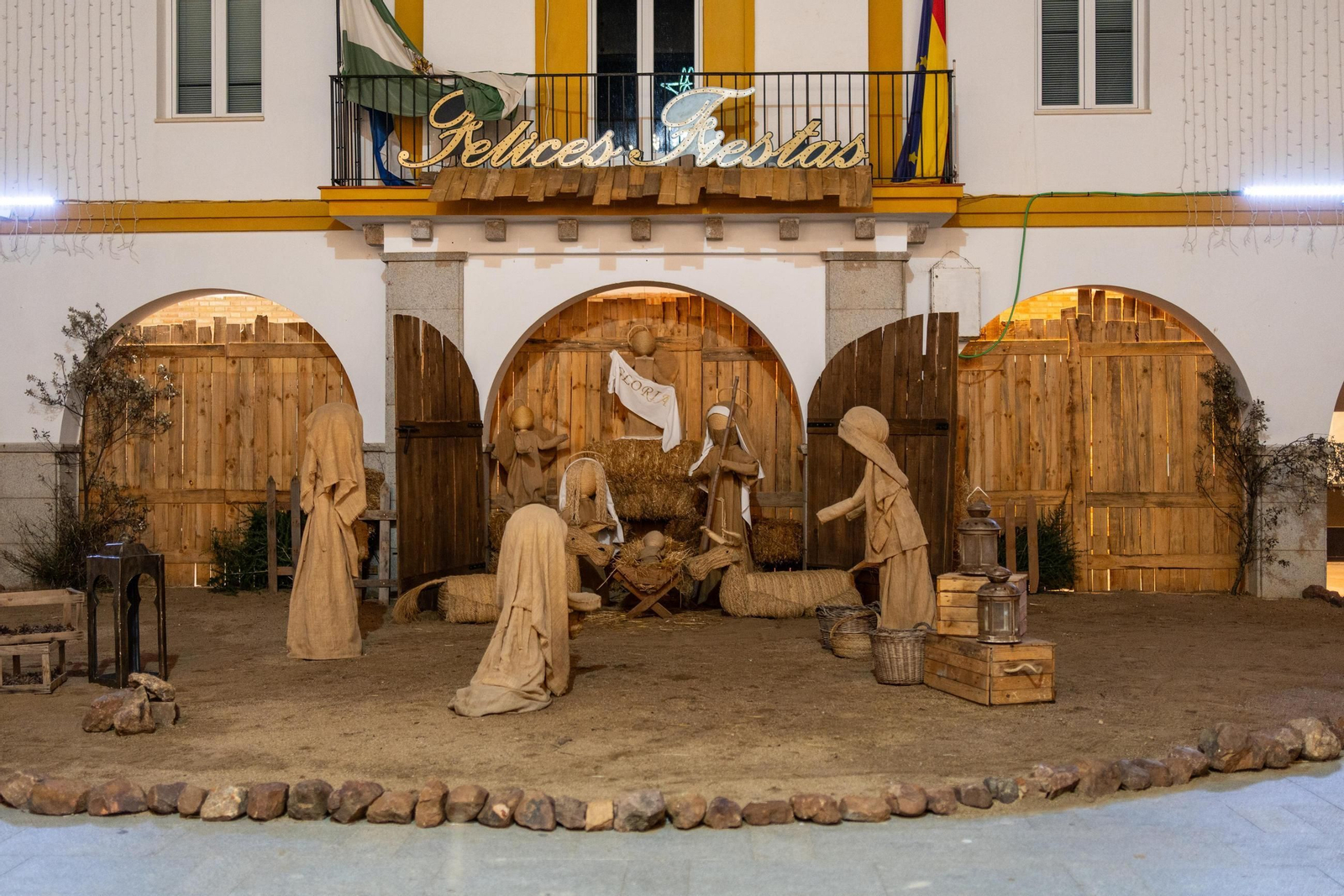 Los Blázquez se transforma con su gran belén de Navidad, en imágenes Los Blázquez se transforma con su gran belén de Navidad, en imágenes