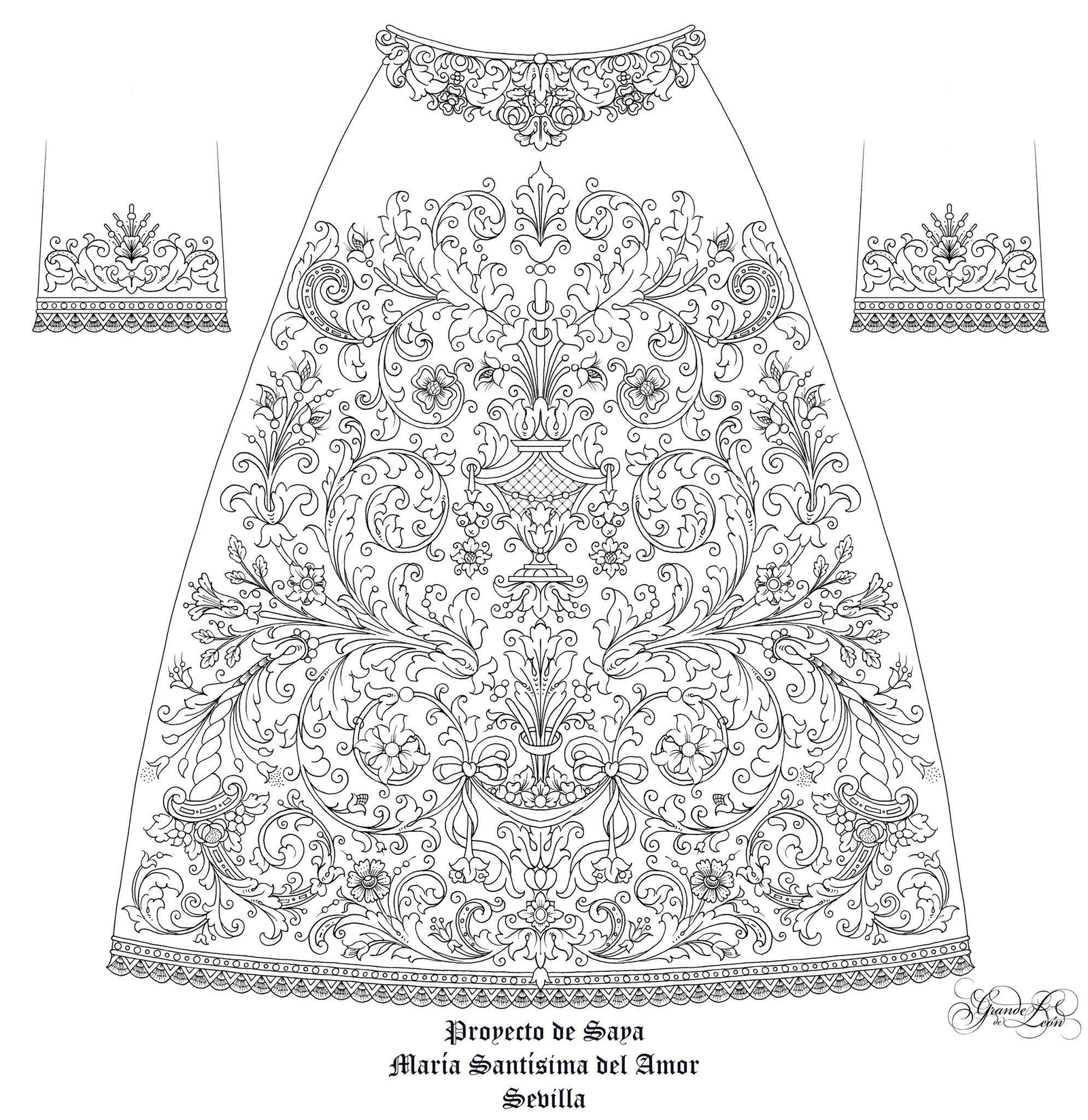 Diseño de la nueva saya