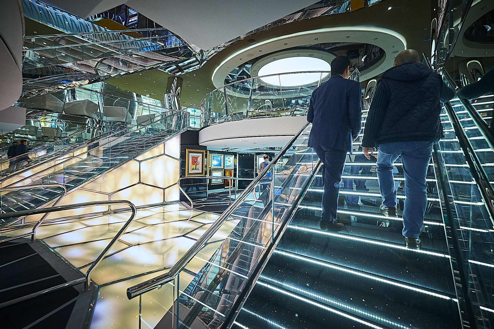 Primera escala en Cádiz del crucero MSC Seaside