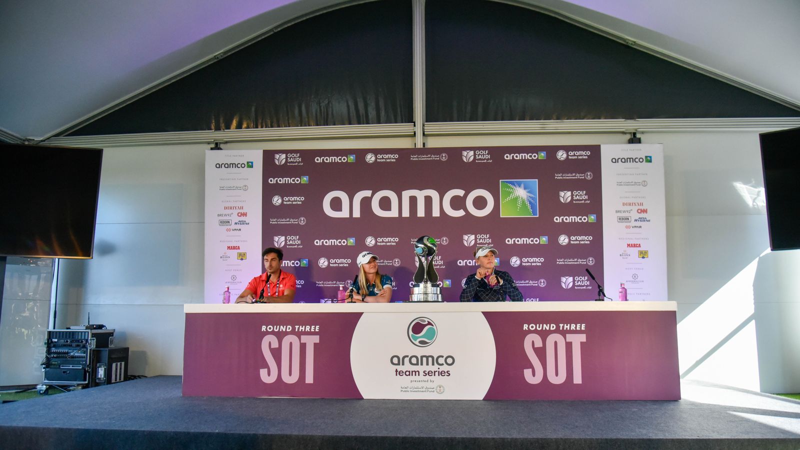 Las fotos de la presentación del Aramco Team Series de La Reserva de Sotogrande