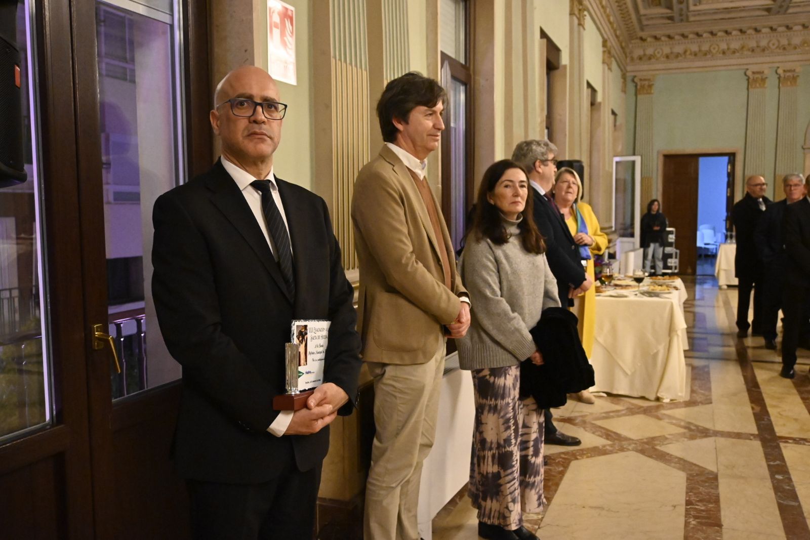 Acto de entrega de recuerdos por la XXX Exaltación a la Saeta de Huelva, en imágenes