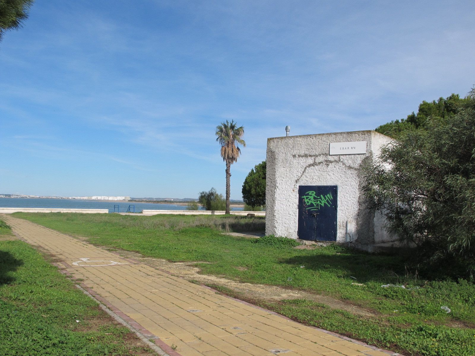 Estación de bombeo de la que se sustrajo el material.