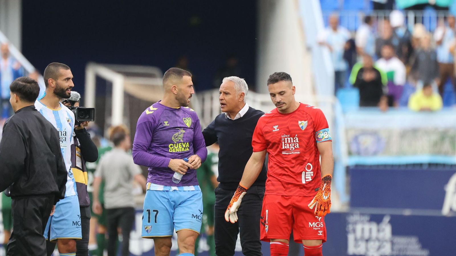 El Málaga CF - Eibar, en fotos