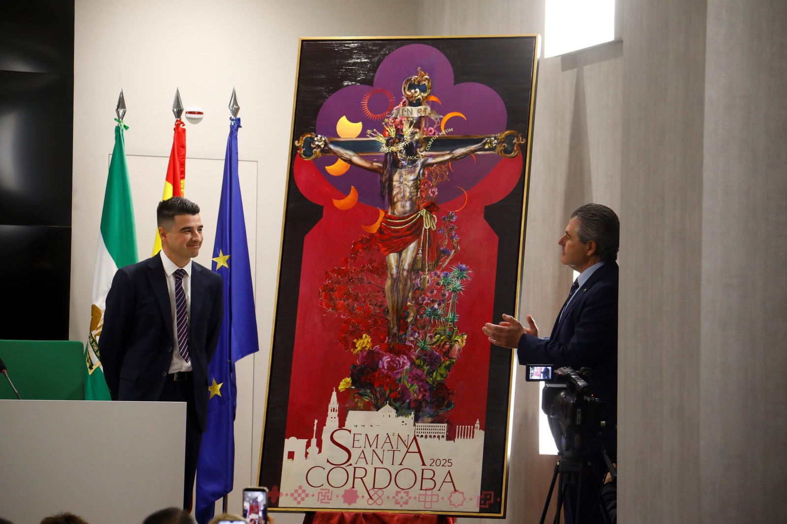 La presentación del cartel de la Semana Santa de Córdoba 2025, en imágenes