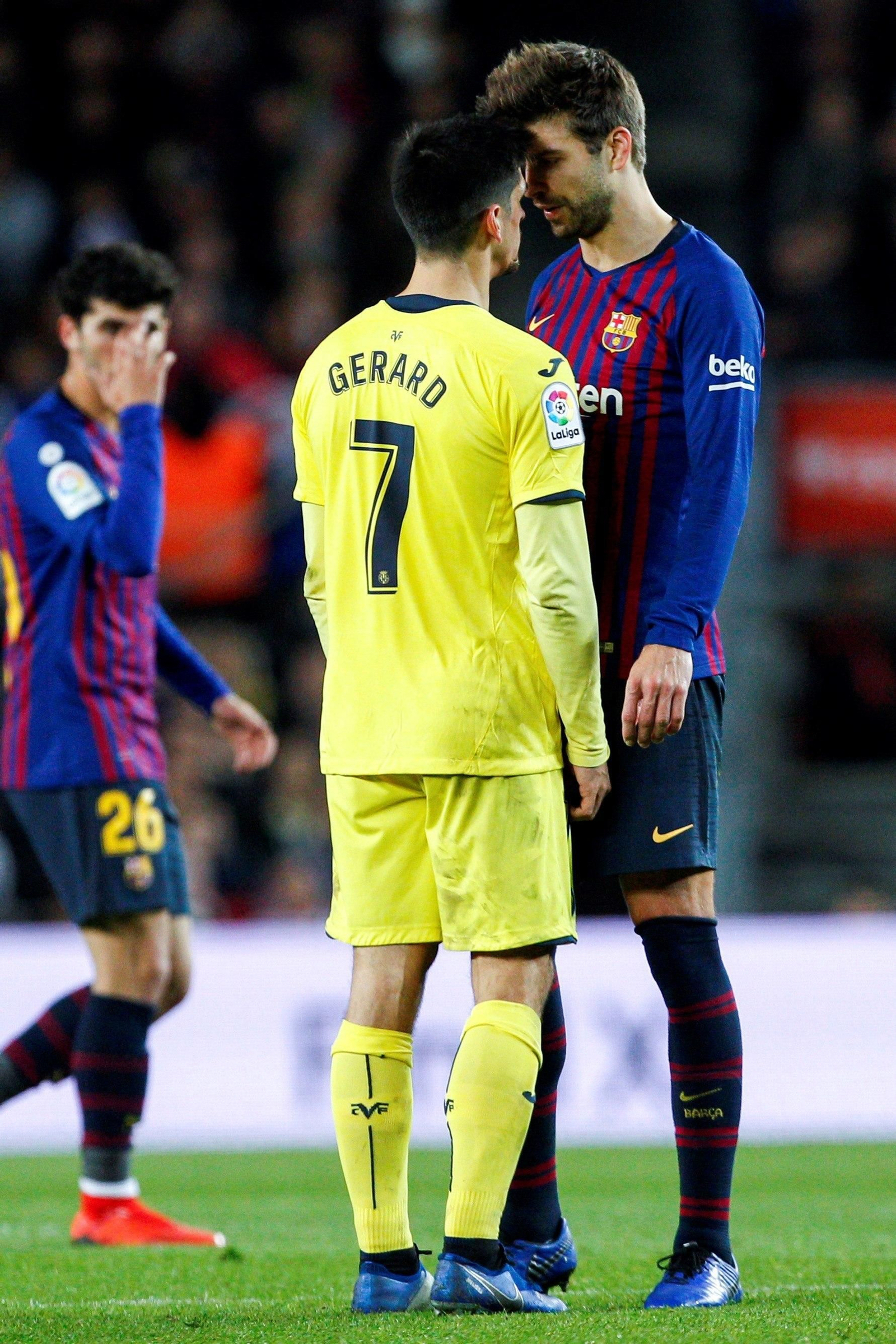 Las imágenes del Barcelona-Villarreal