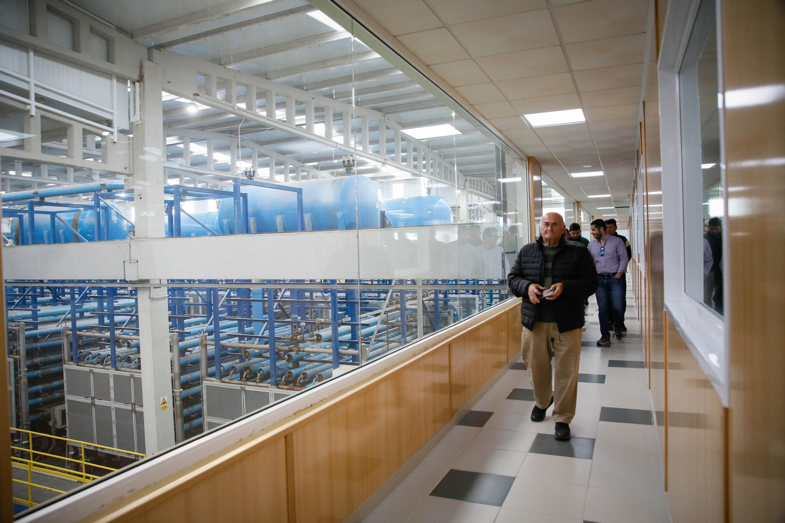 CUCN visita la desaladora de Carboneras y las balsas de Níjar