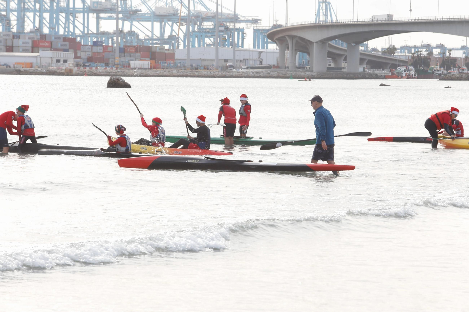 Las fotos de la VI Gran Remada Solidaria de Barrio Vivo de Algeciras