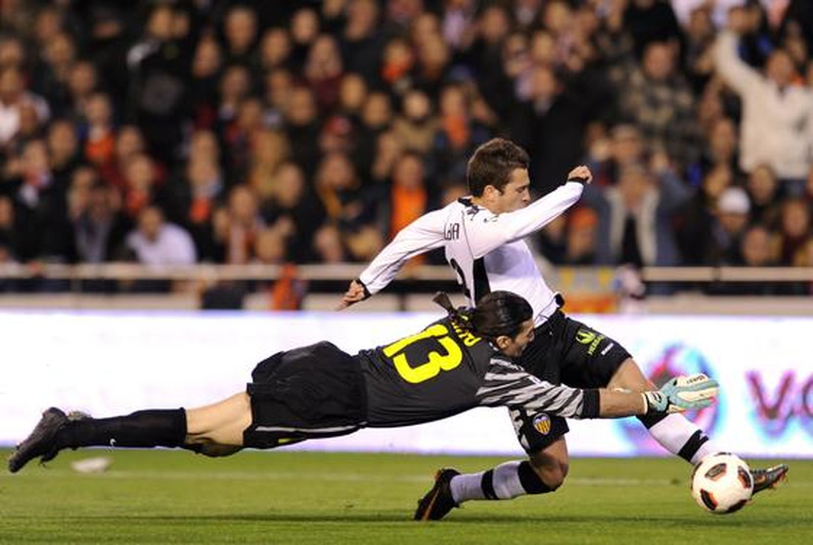 El Barcelona consigue una trabajada victoria en Mestalla.

Foto: AFP/ Reuters