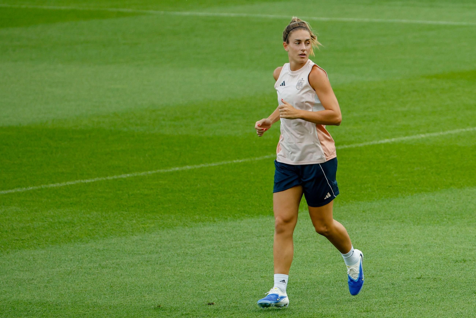 Las fotos de España antes de la semifinal contra Alemania