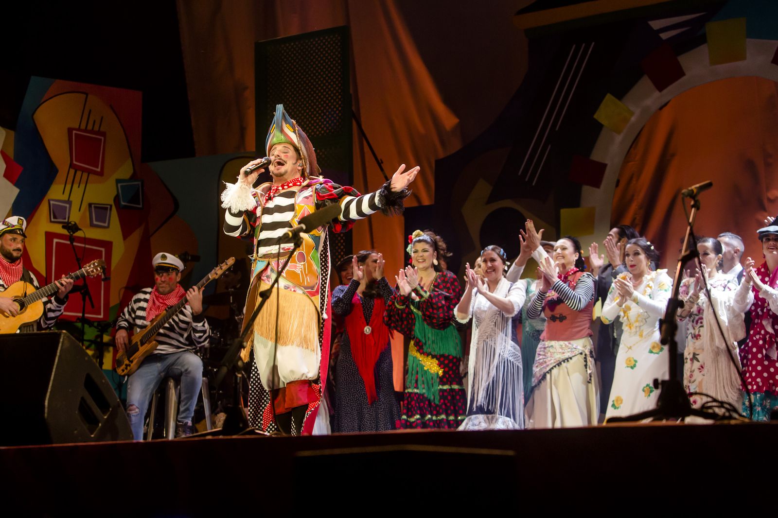 Las imágenes del pregón del Carnaval de David Palomar