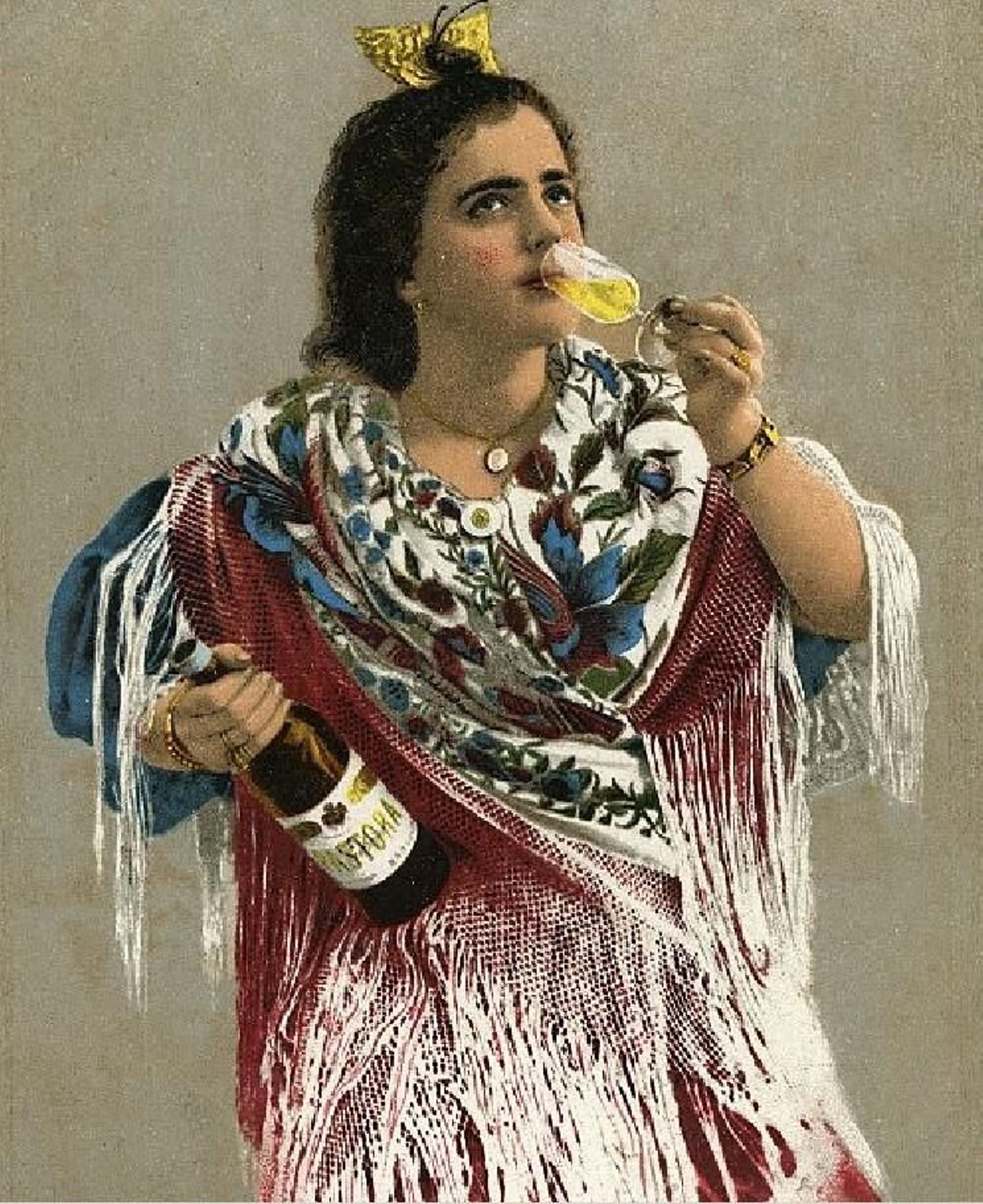 Postal promocional de principios del siglo XX.