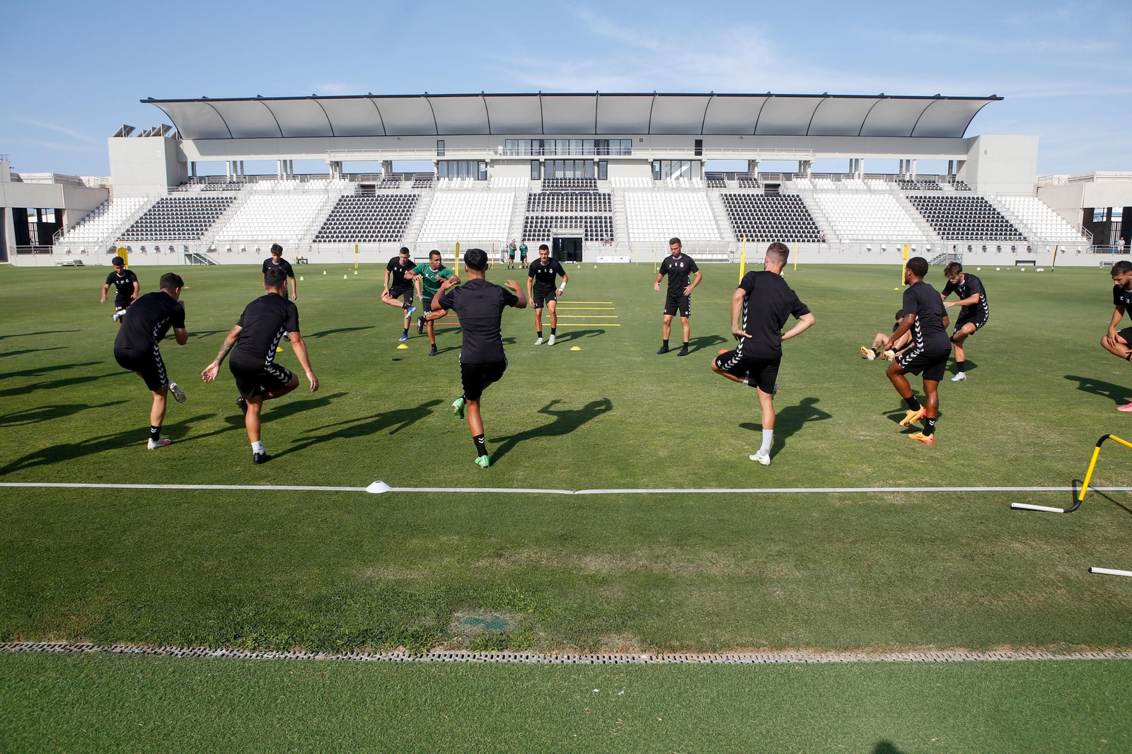 Las fotos del entrenamiento de la Balona previo al partido con el San Fernando