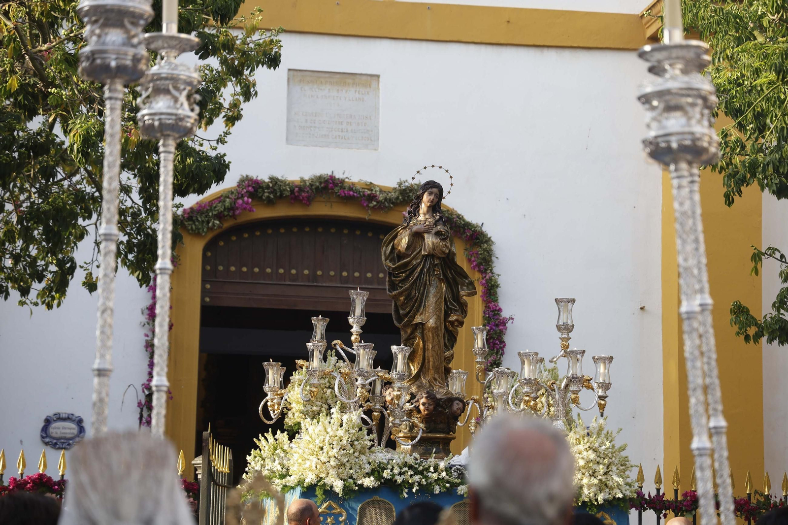 Galería de fotos de la procesión en La Línea por el 100 aniversario del patronazgo de la Inmaculada Concepción