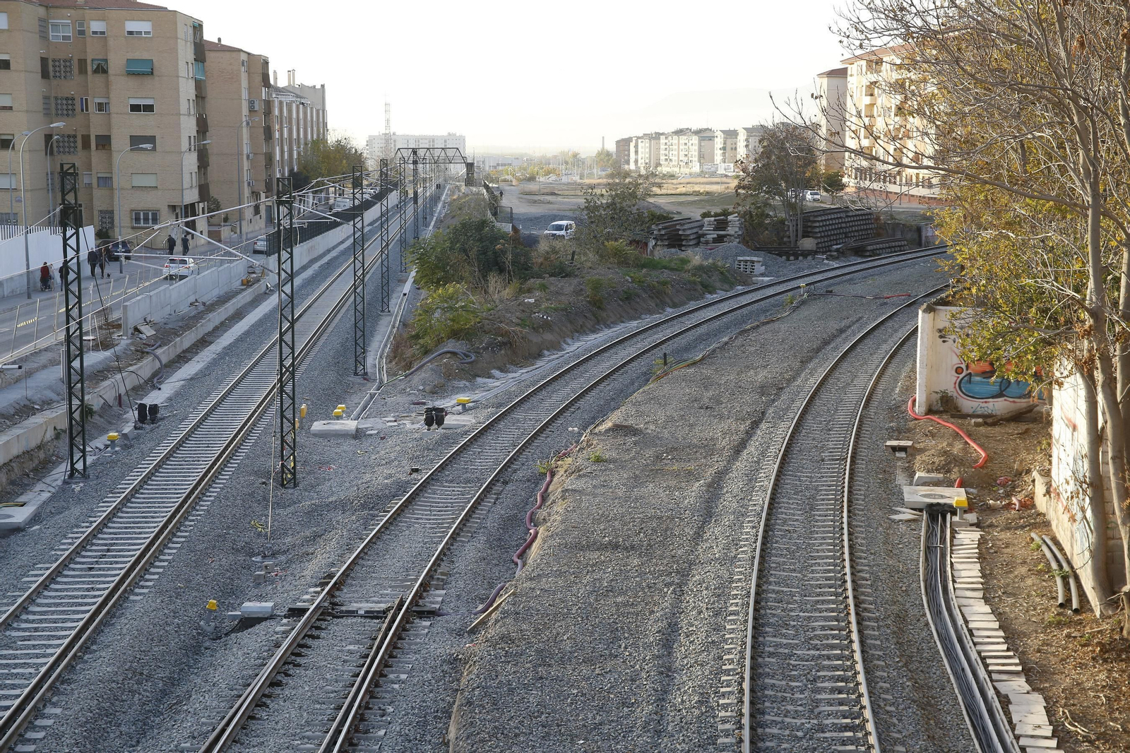 Las imágenes de las obras del AVE