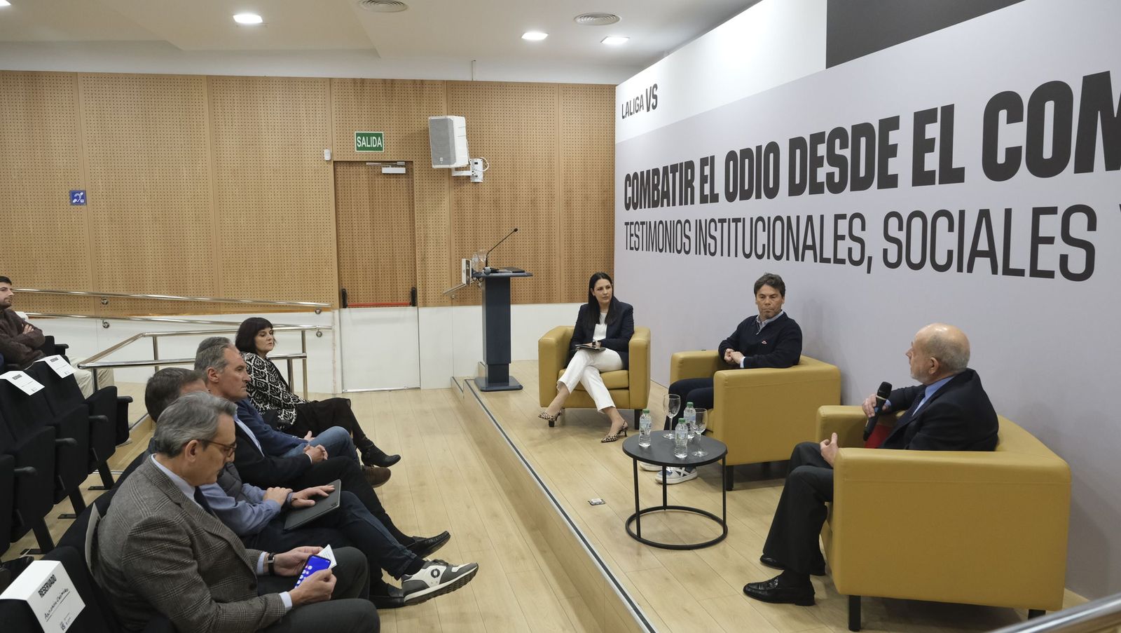 Jornada sobre racismo organizada por LaLiga en el Espacio Alma, en imágenes