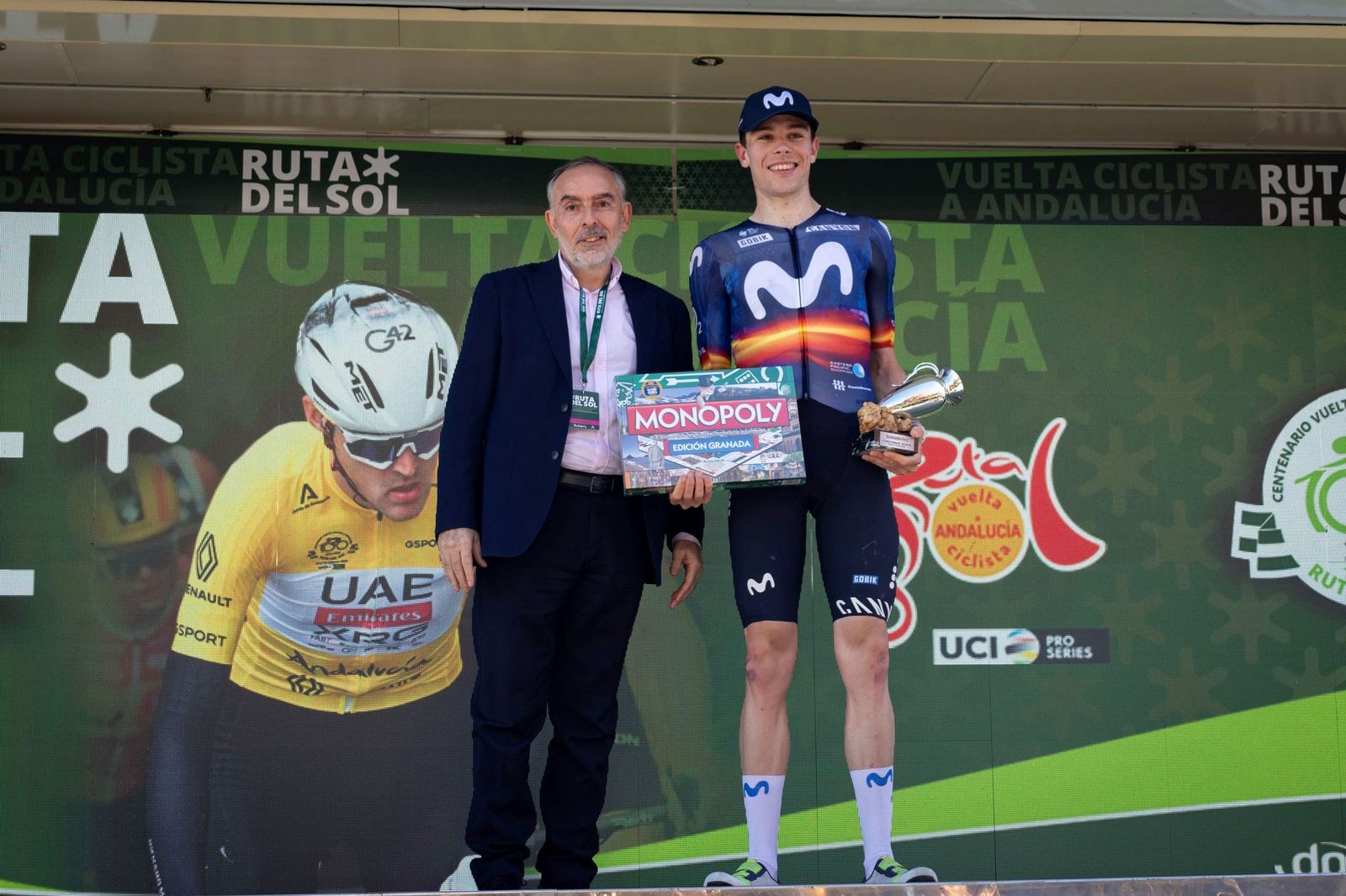 Las mejores imágenes de la segunda etapa de la Vuelta Andalucía - Ruta del Sol en Otura