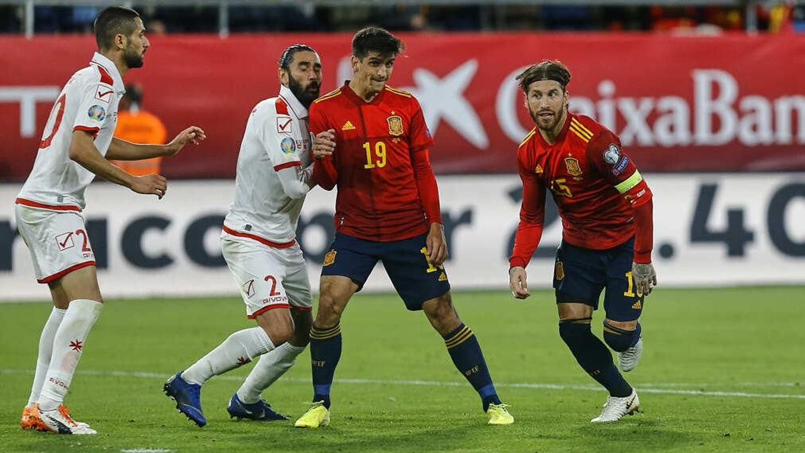 Las imágenes del España-Malta en Cádiz