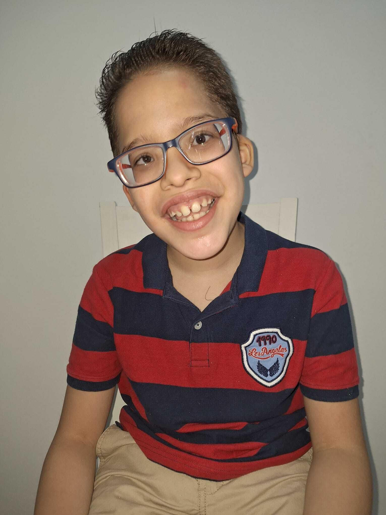 Jaime, un niño de 10 años con síndrome de Pitt Hopkins. Jaime, un niño de 10 años con síndrome de Pitt Hopkins.