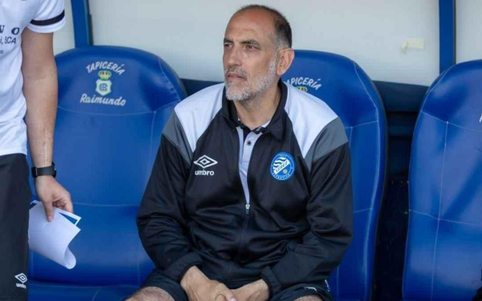 Romerito, en su última etapa como entrenador del Xerez Deportivo FC.