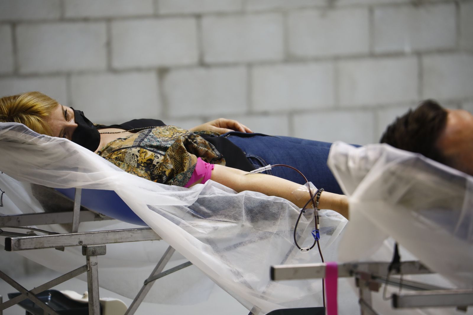 La campaña de donación de sangre en el centro comercial El Arcángel, en imágenes