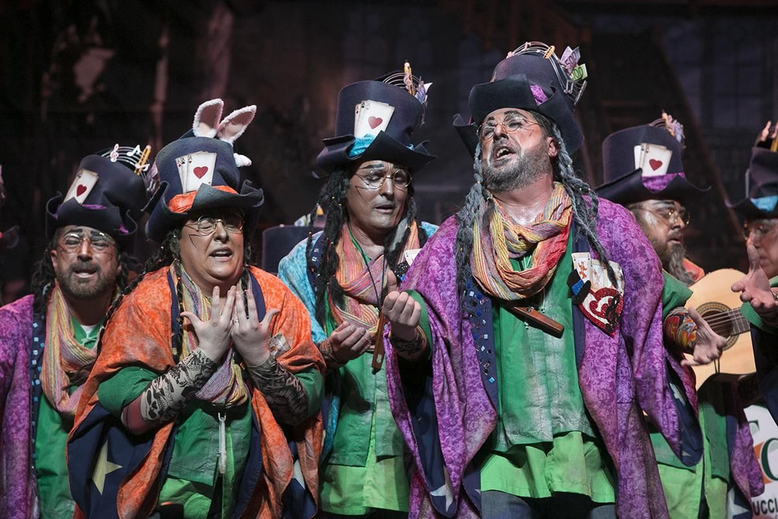 Imagen de la tercera semifinal del Carnaval Colombino