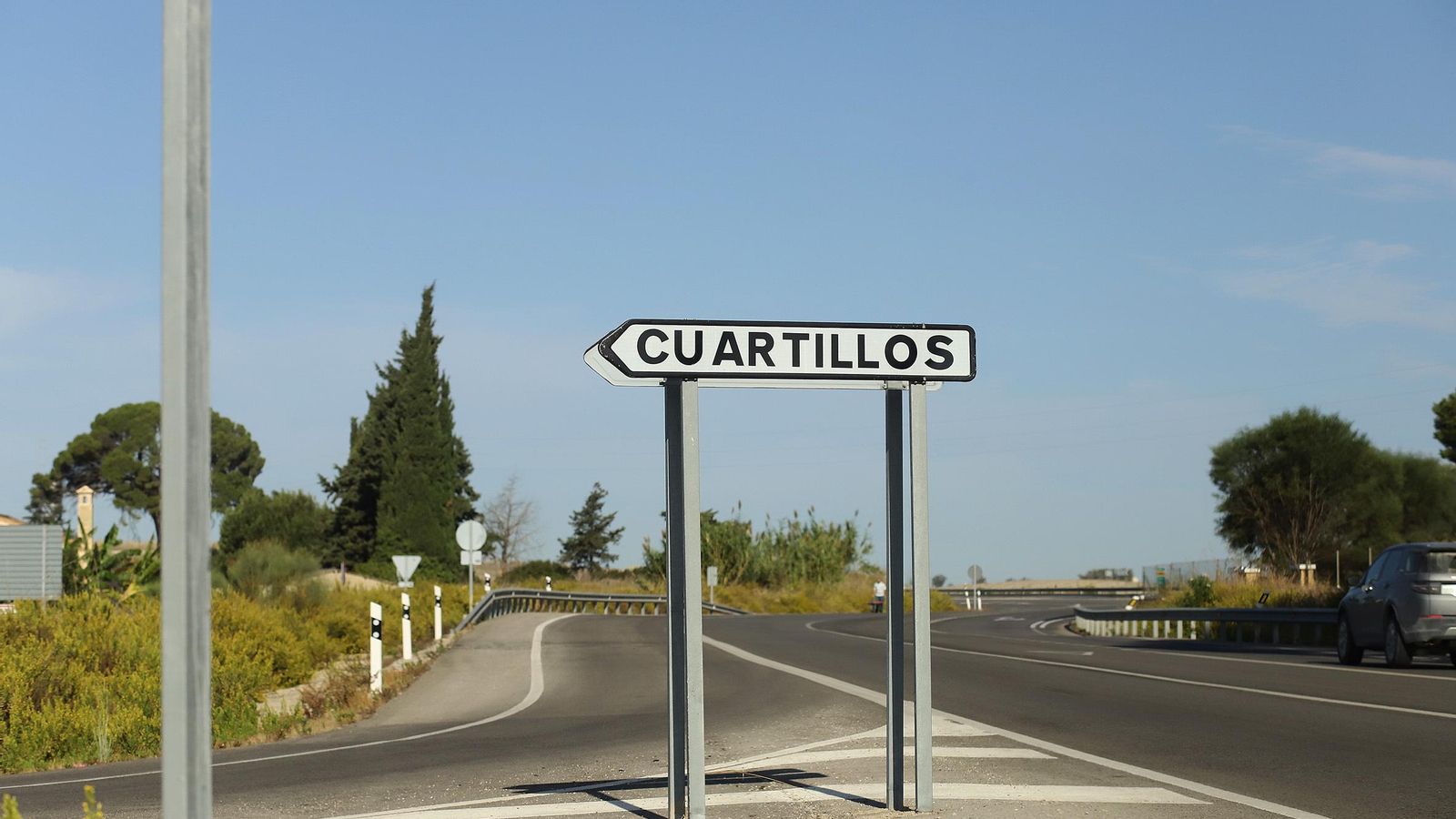 Señalización de Cuartillos en la A-2003.