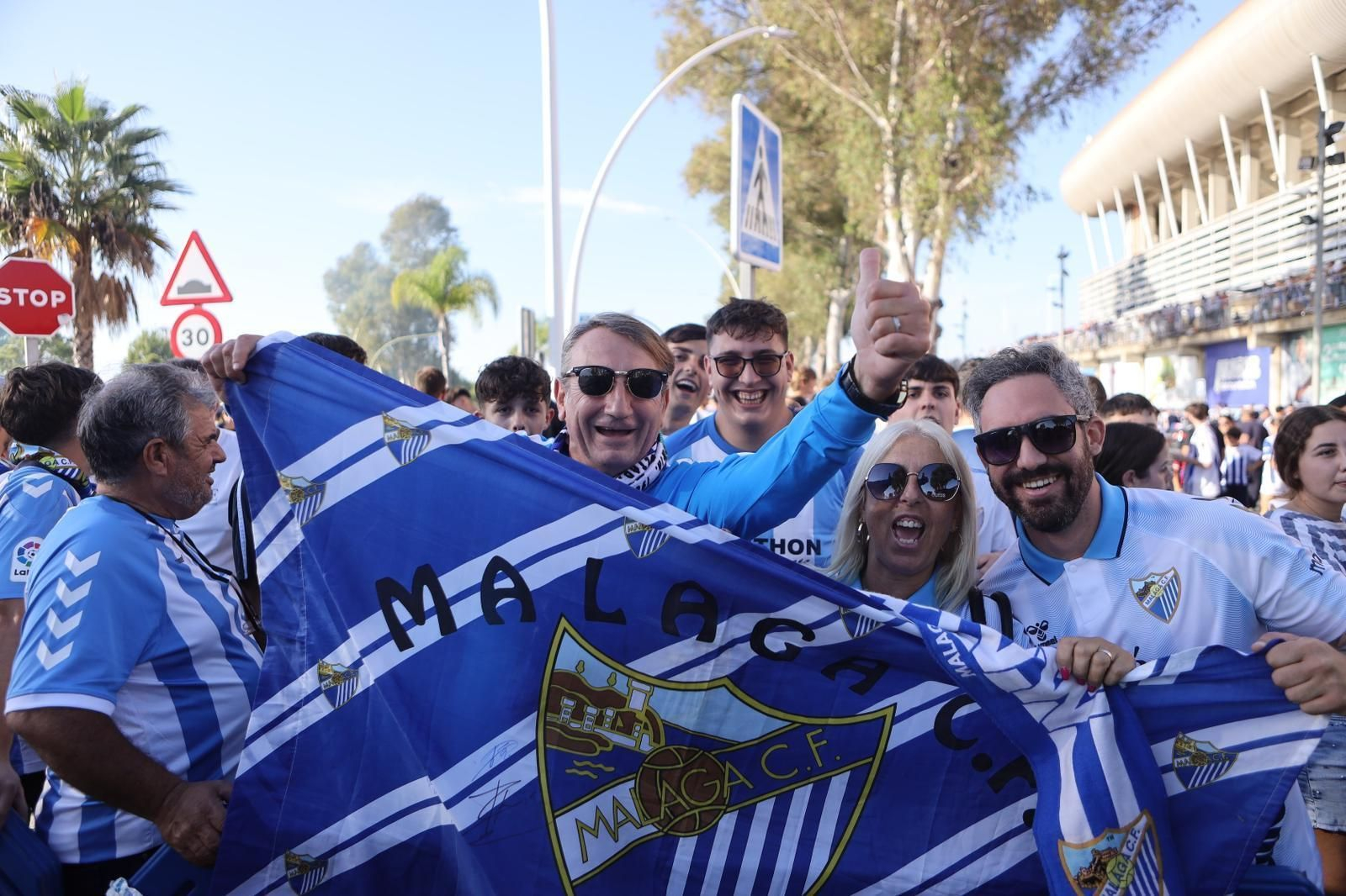El Recreativo de Huelva-Málaga CF, en fotos