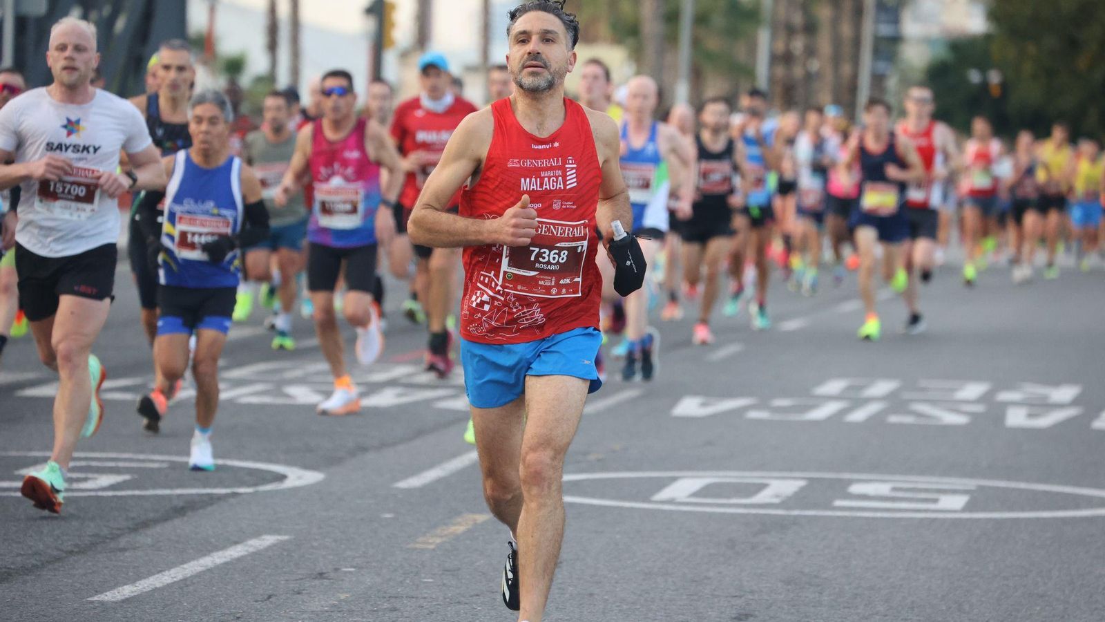 Las mejores fotos de la Maratón de Málaga 2024