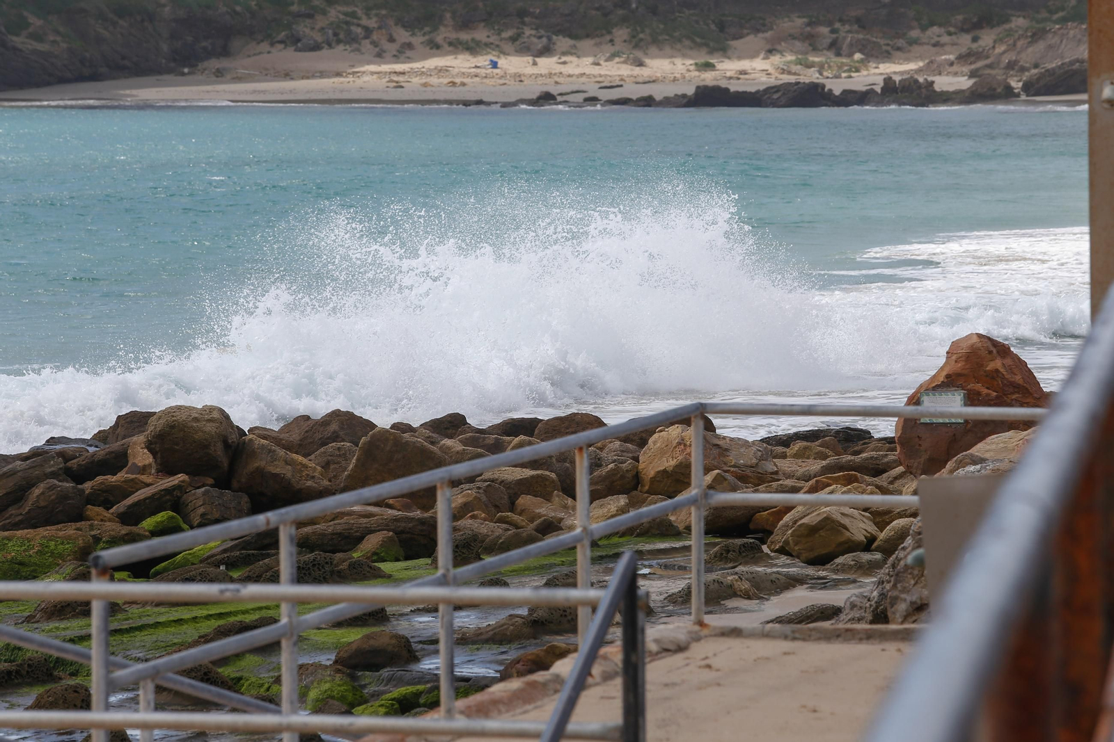 Las fotos de la tregua del temporal en Tarifa Las fotos de la tregua del temporal en Tarifa