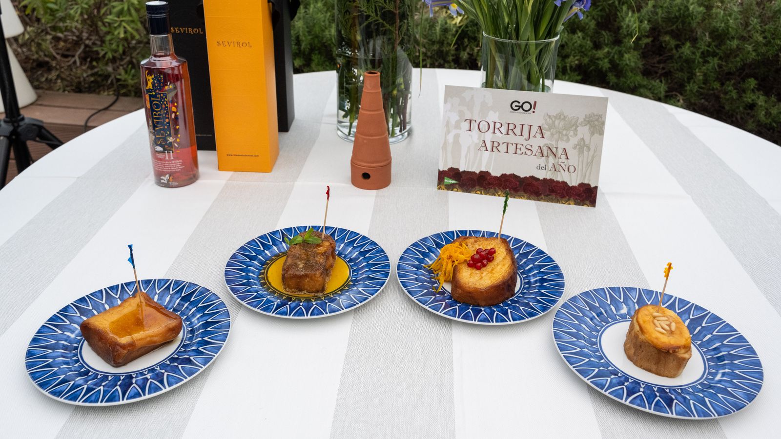 Las torrijas participantes en el certamen.