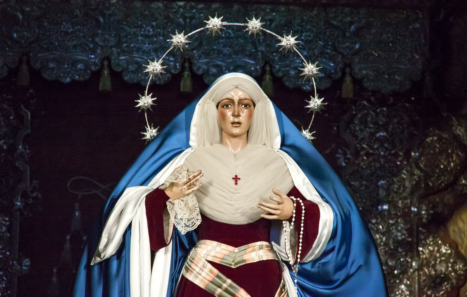 La Macarena se viste de hebrea en el comienzo de la cuaresma