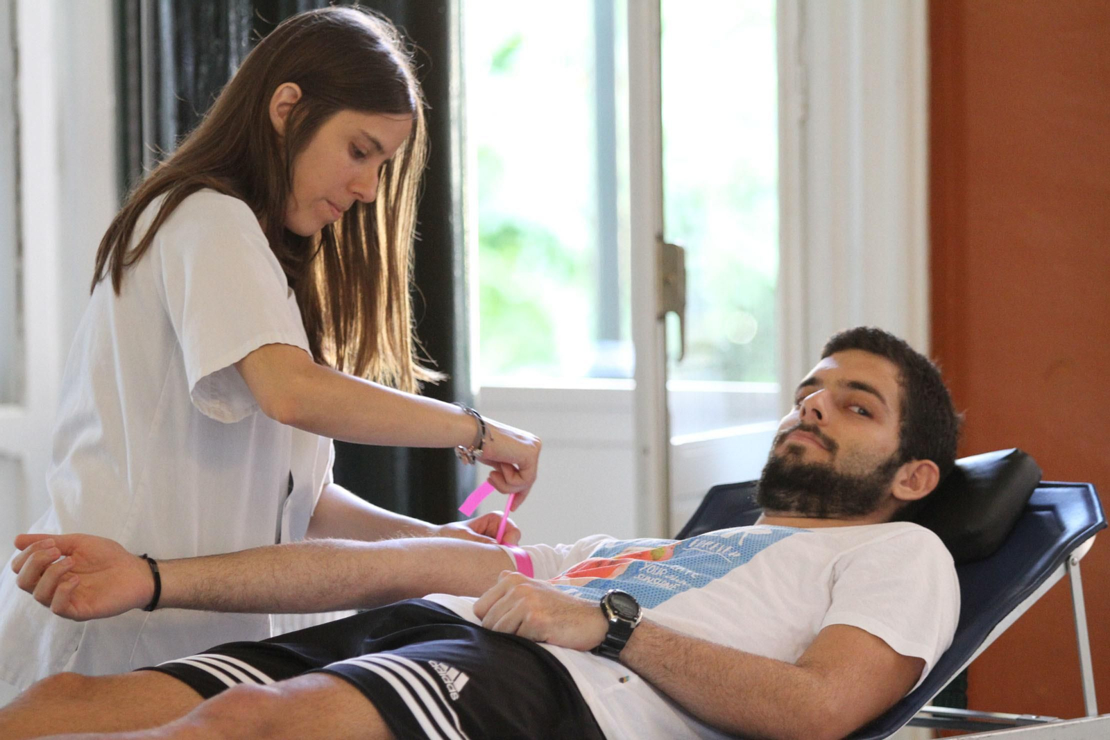 Macrocolecta de sangre en la Casa Colón