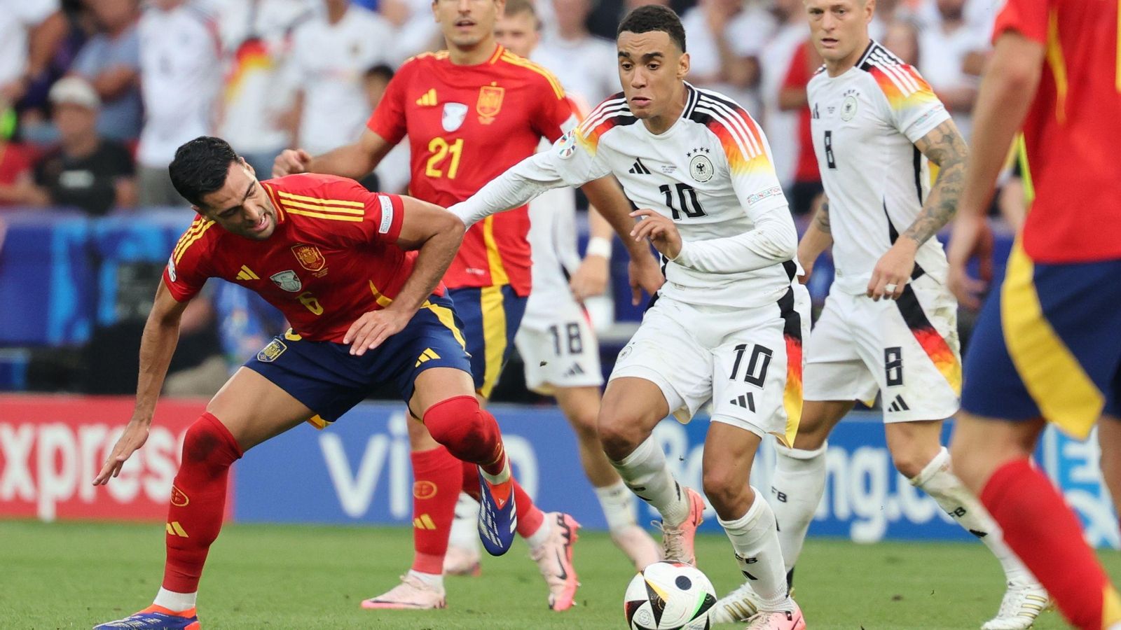 Las mejores fotos del España - Alemania