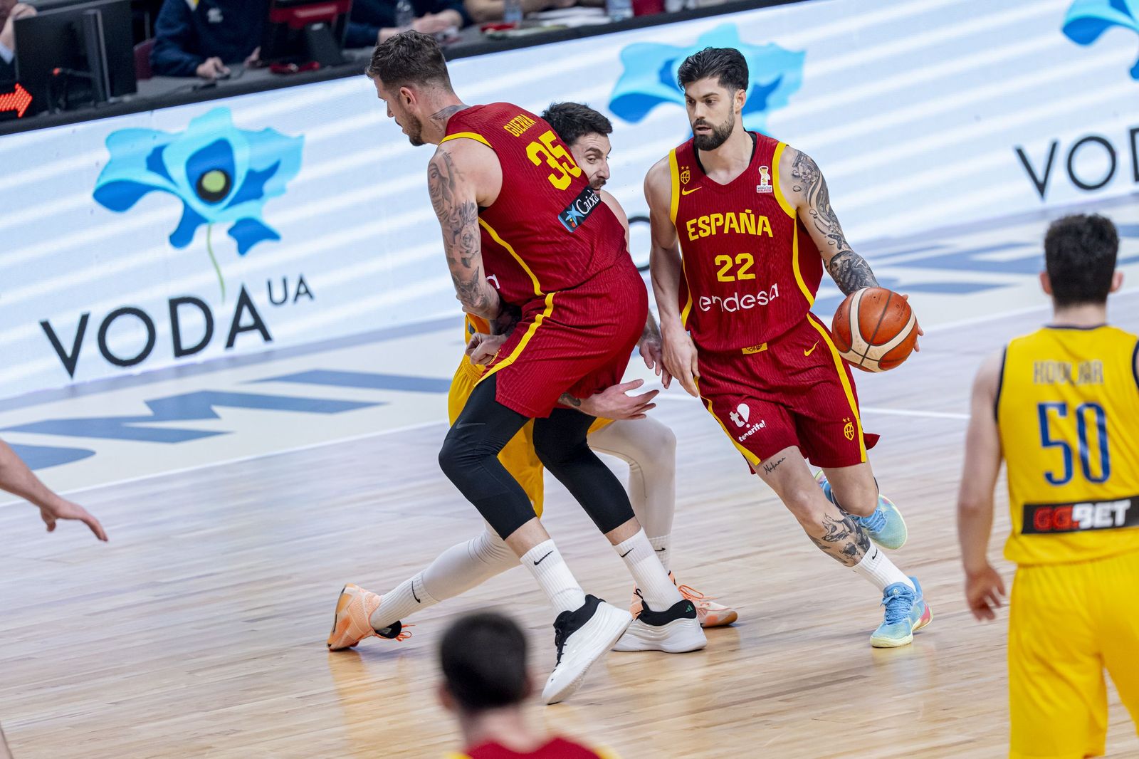 Las mejores fotos del Ucrania-España de baloncesto