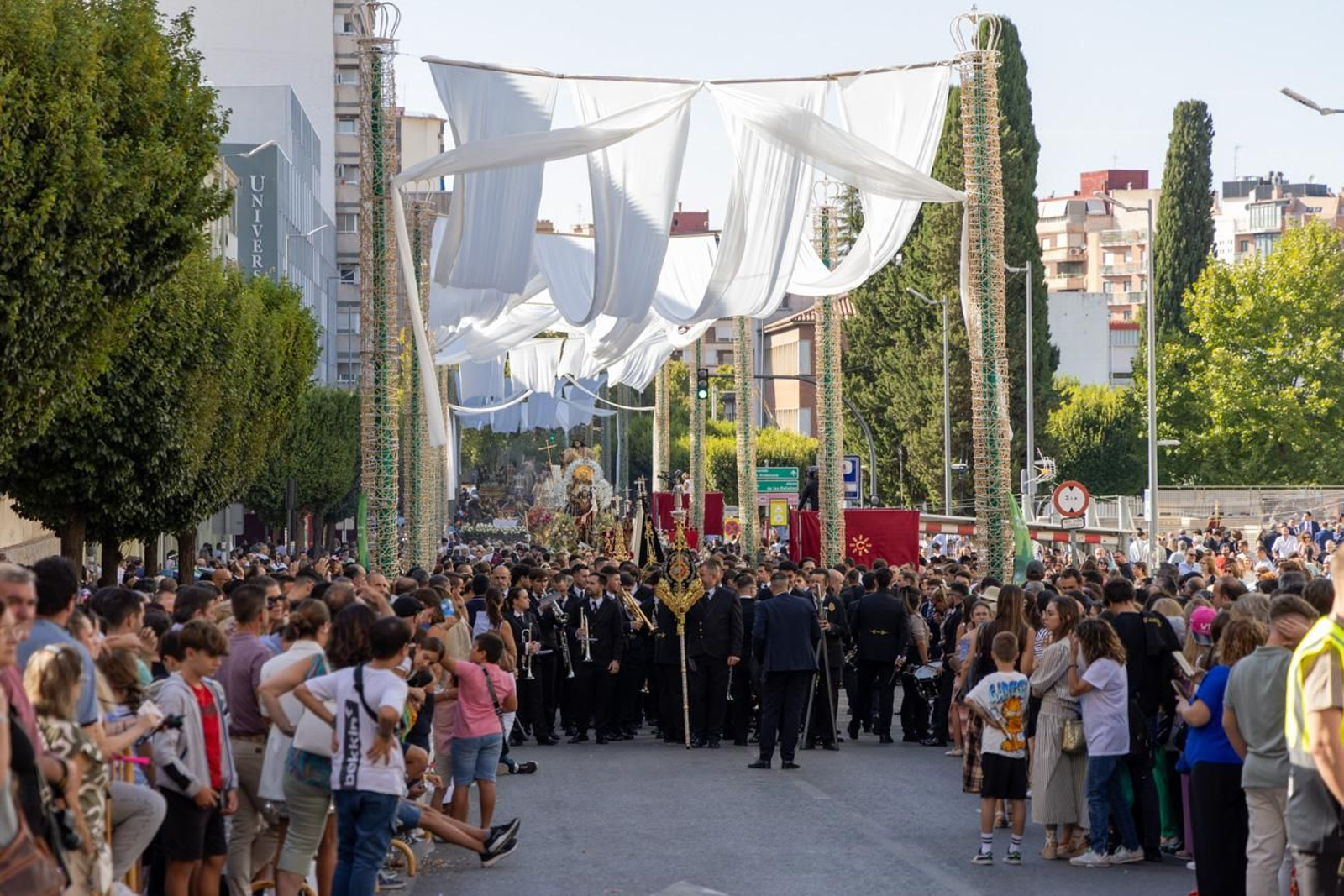 La ciudad de Jaén es testigo del Rosario Magno de la Esperanza