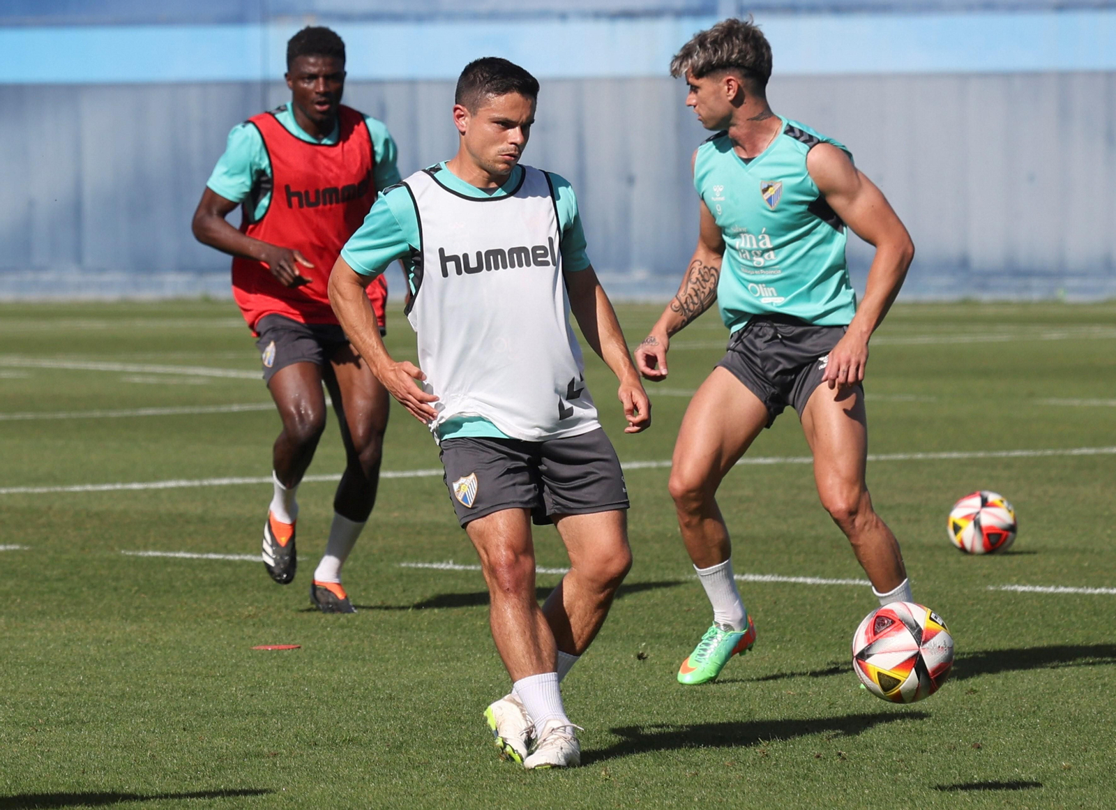 Pellicer aprieta en la vuelta del Málaga CF al trabajo