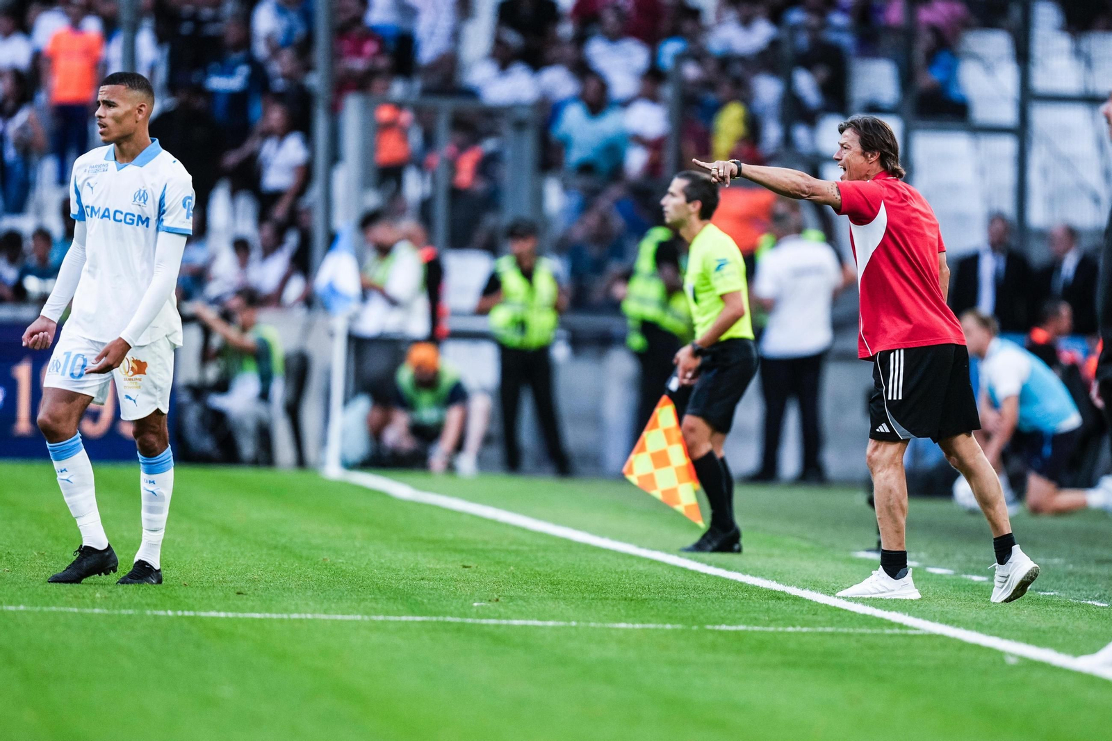 Las fotos del Olympique de Marsella - Sevilla