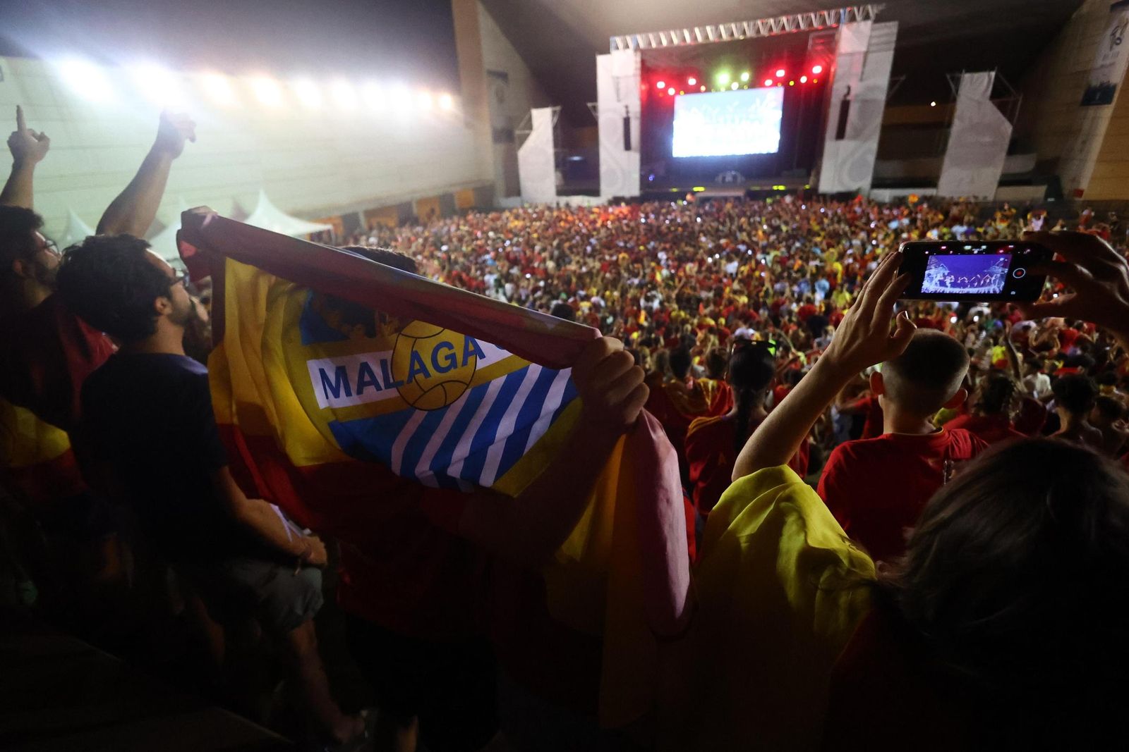 Las fotos de la celebración del título de la Eurocopa de España en el Cortijo de Torres