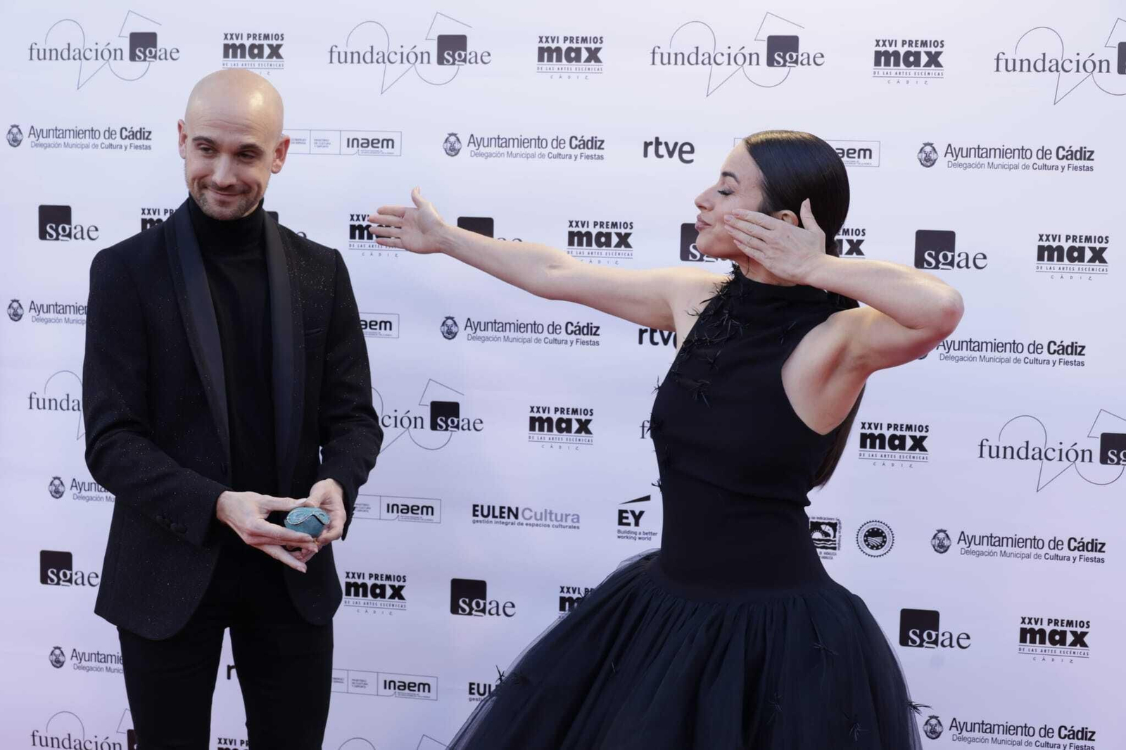 Premios Max 2023 en Cádiz: Todas las imágenes de la alfombra roja del Gran Teatro Falla