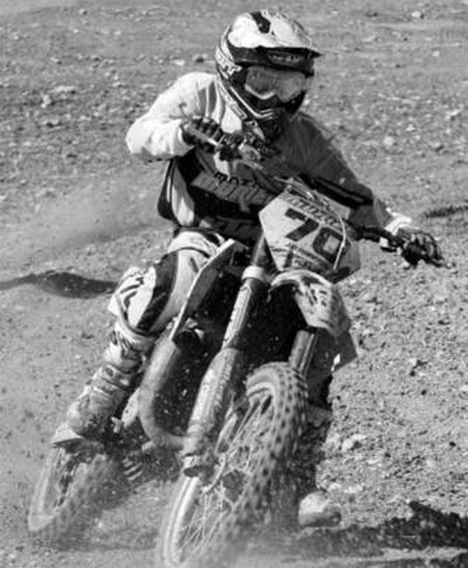 El onubense José A. Garrido, del Muriel Racing Team, ayer en la carrera.